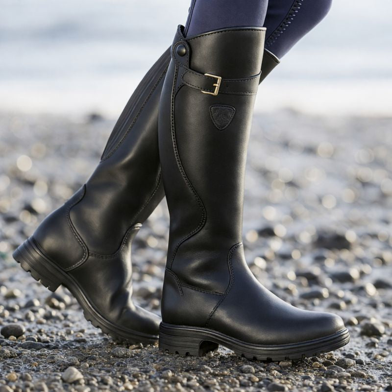 Women's Waterproof Boots with Durable Sole and Secure Fit