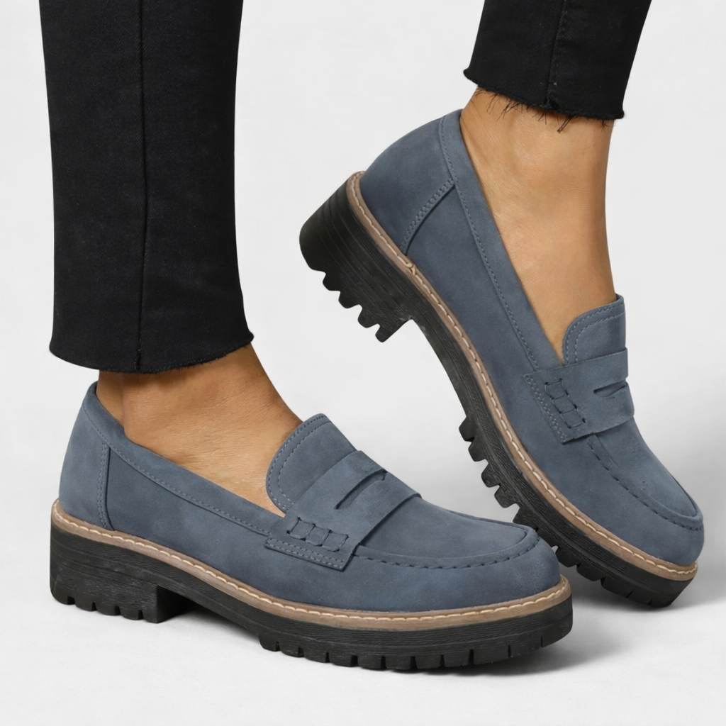 Women's Casual Loafers with Supportive Design and Flexible Sole