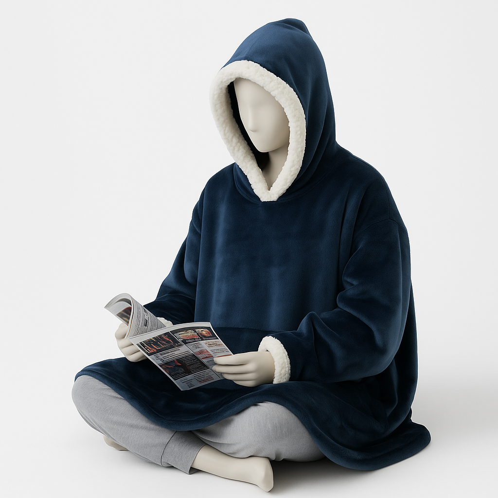 Unisex Plaid Oversized Hoodie | Comfy