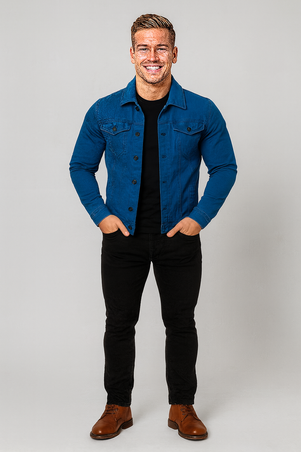 TrendAura | Brianor Button-Down Jacket