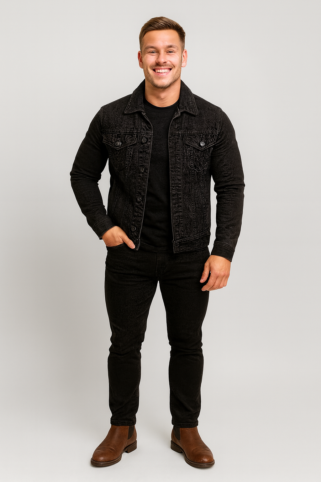 TrendAura | Brianor Button-Down Jacket