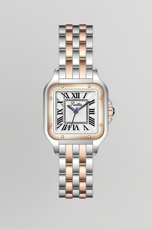 TrendAura | Two-Tone Stainless Lady Watch - TrendAura