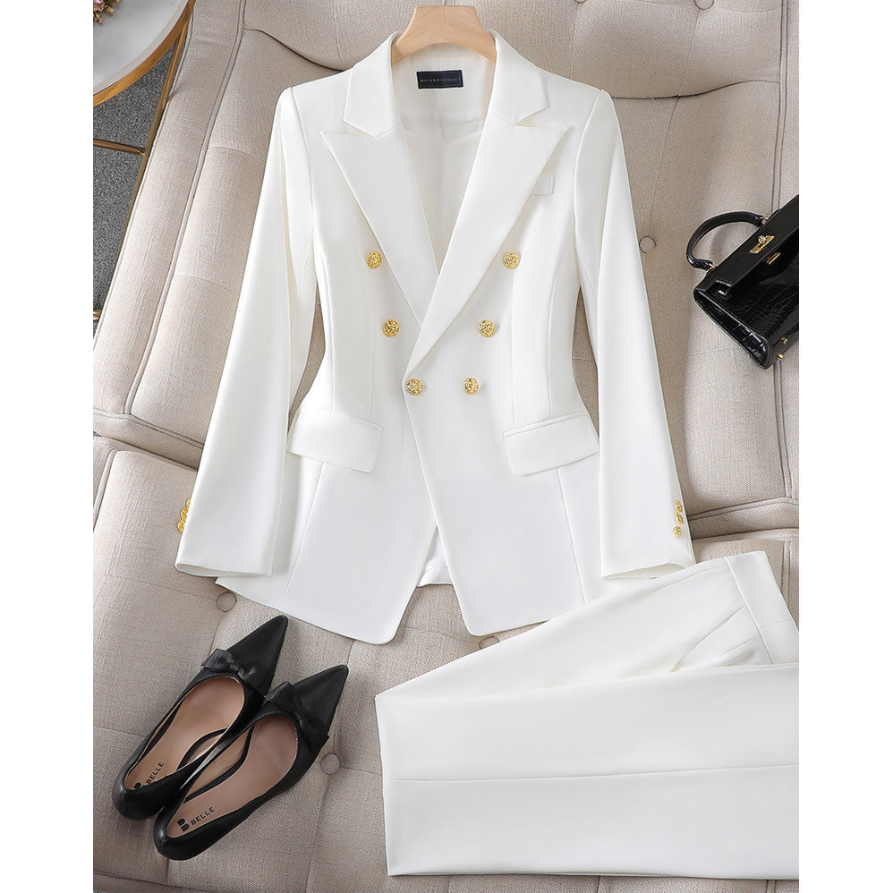 Chloé Montclair Eterna Rose Set Chic Blazer Pants For Execs