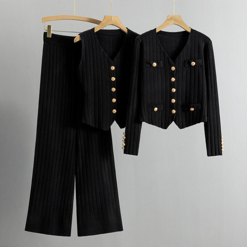 Chloé Montclair Tricot Chic Set Luxurious Velvet Knit Drapes Effortless Comfort For Women