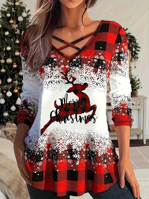 Women’s Festive Christmas Tops | Cozy