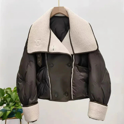 Elegant and warm aviator jacket