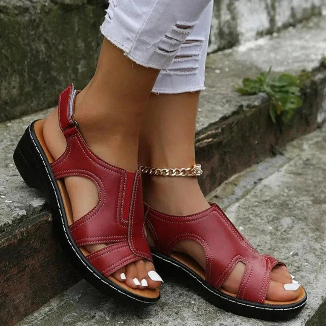 Clara Orthopedic Open-Toe Slingback Sandals