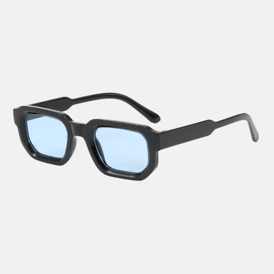 TrendAura Classic Rectangle Sunglasses Unisex UV400 Protection Retro Modern Luxury Eyewear