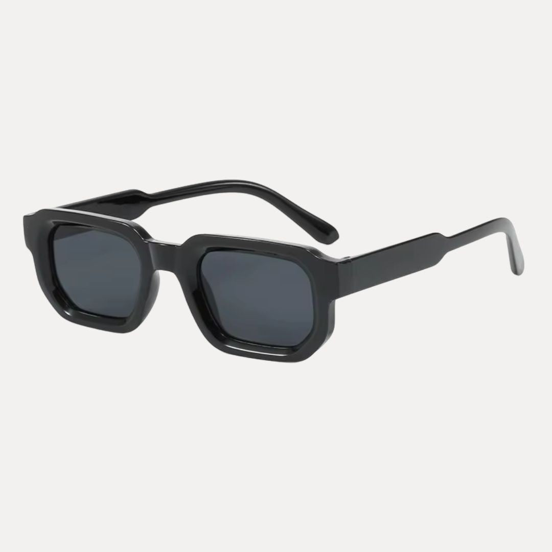 TrendAura Classic Rectangle Sunglasses Unisex UV400 Protection Retro Modern Luxury Eyewear