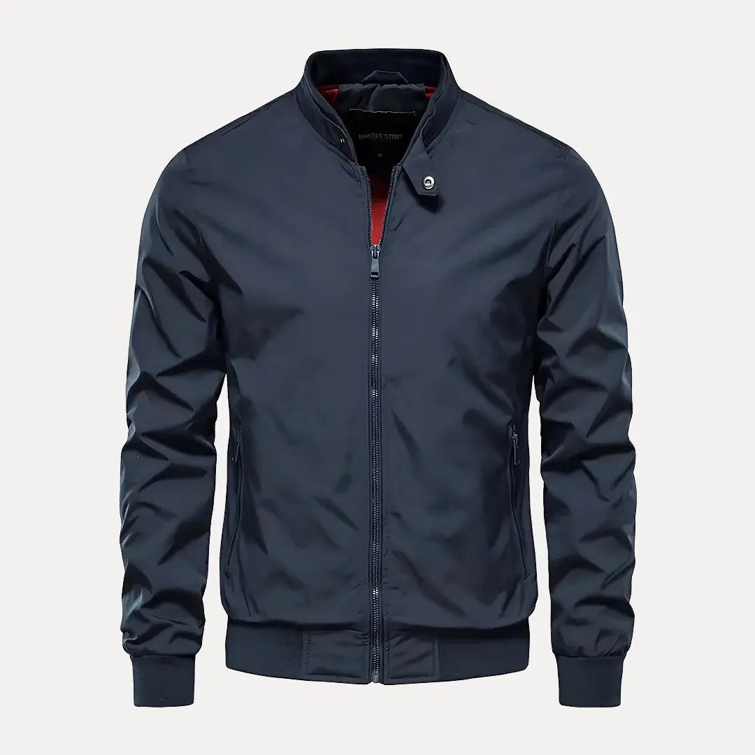 Colin Stand Collar Bomber Jacket