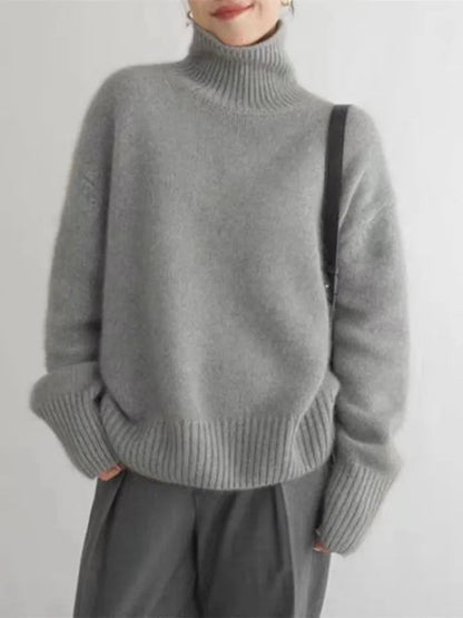 Mitali Wool Turtleneck Sweater For Women Cozy Warmth Premium Craftsmanship Everyday Chic