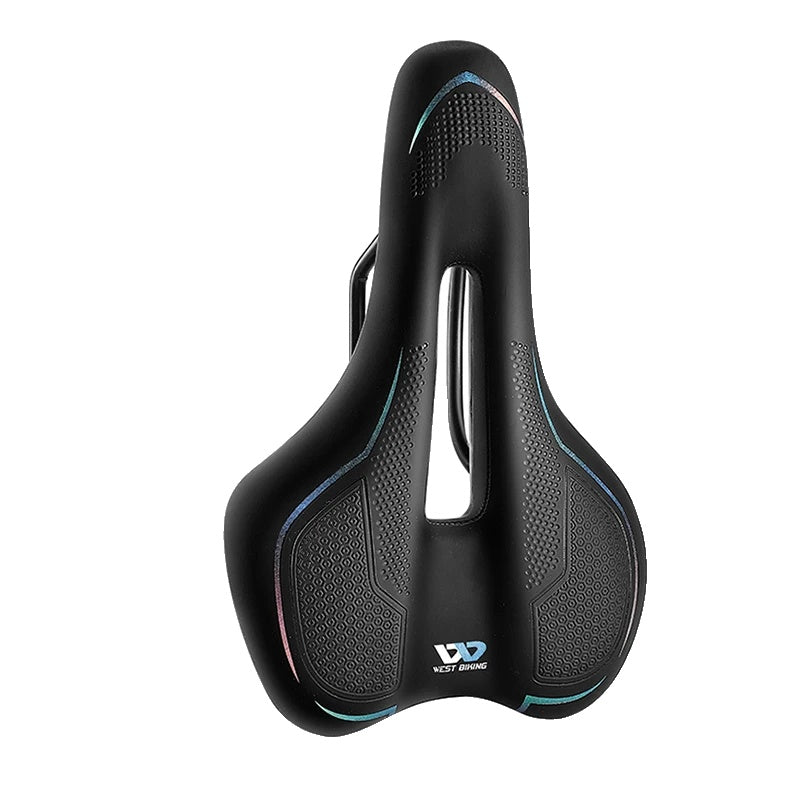Comfortable bike saddle against saddle pain for road and mountain bikes - Waterproof and ergonomic