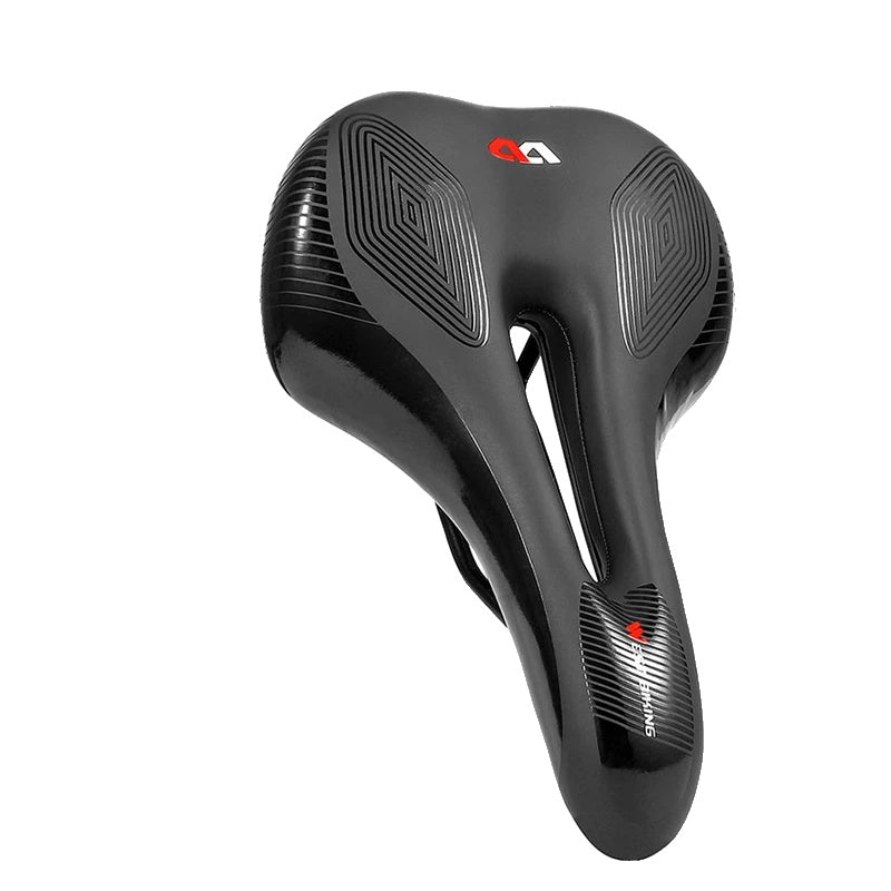 Comfortable bike saddle against saddle pain for road and mountain bikes - Waterproof and ergonomic