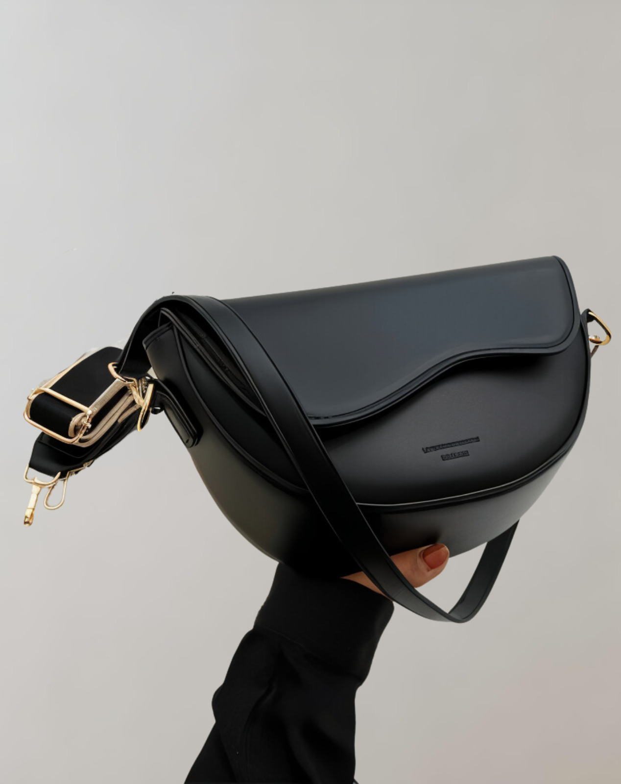 Vegan Leather Crossbody Bag Emma For Modern Women Sleek Elegant Compact Everyday Use