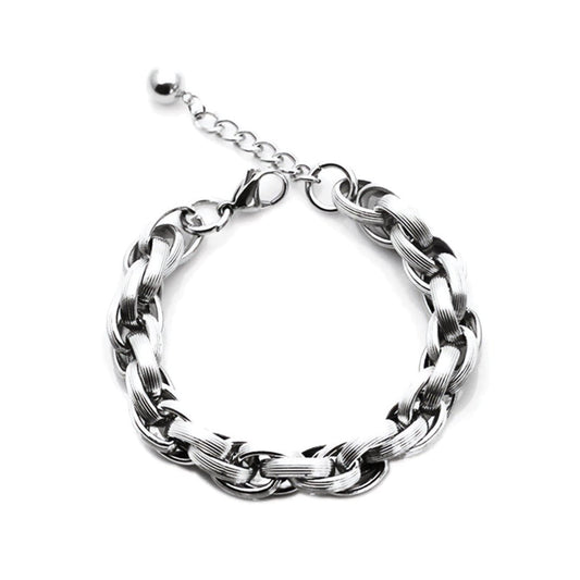 Twisted Titanium Bracelet - TrendAura