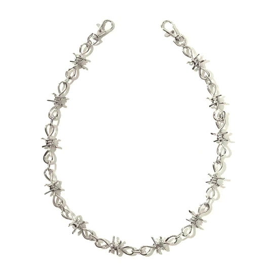 Barb Wire Wallet Chain - TrendAura