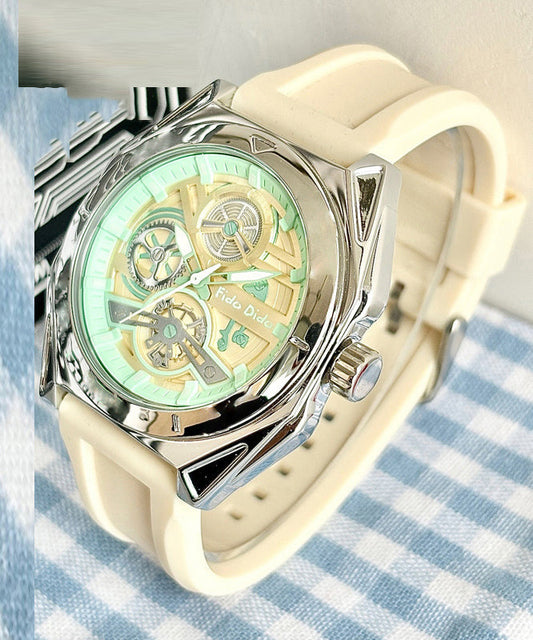 Montres mignonnes à mouvement à quartz en caoutchouc de silicone étanches - TrendAura