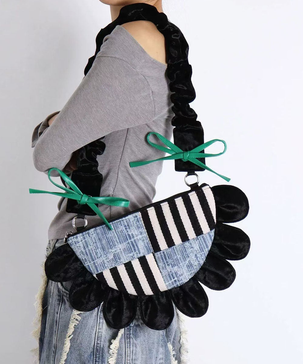 Sacs à bandoulière en patchwork en forme d'éventail à faire soi-même - TrendAura
