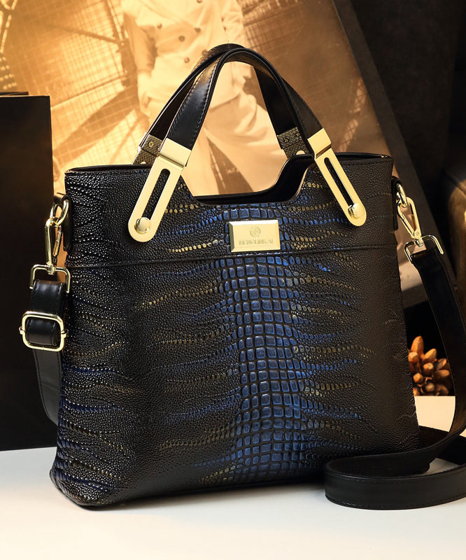 Sac fourre-tout en similicuir de grande capacité, dégradé de couleurs, à faire soi-même - TrendAura