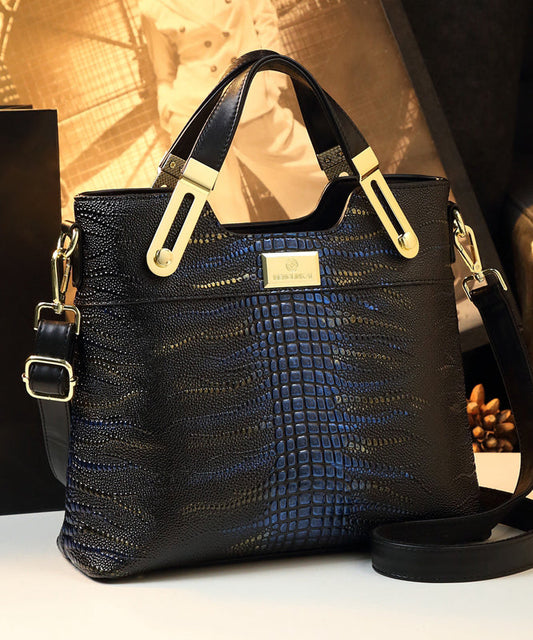 Sac fourre-tout en similicuir de grande capacité, dégradé de couleurs, à faire soi-même - TrendAura