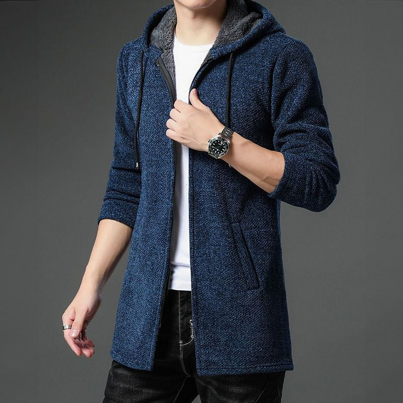 Warm vest for men with fleece lining