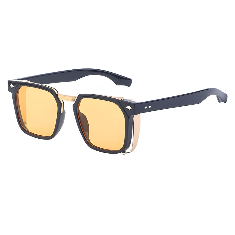 Geometric sunglasses with UV400 protection