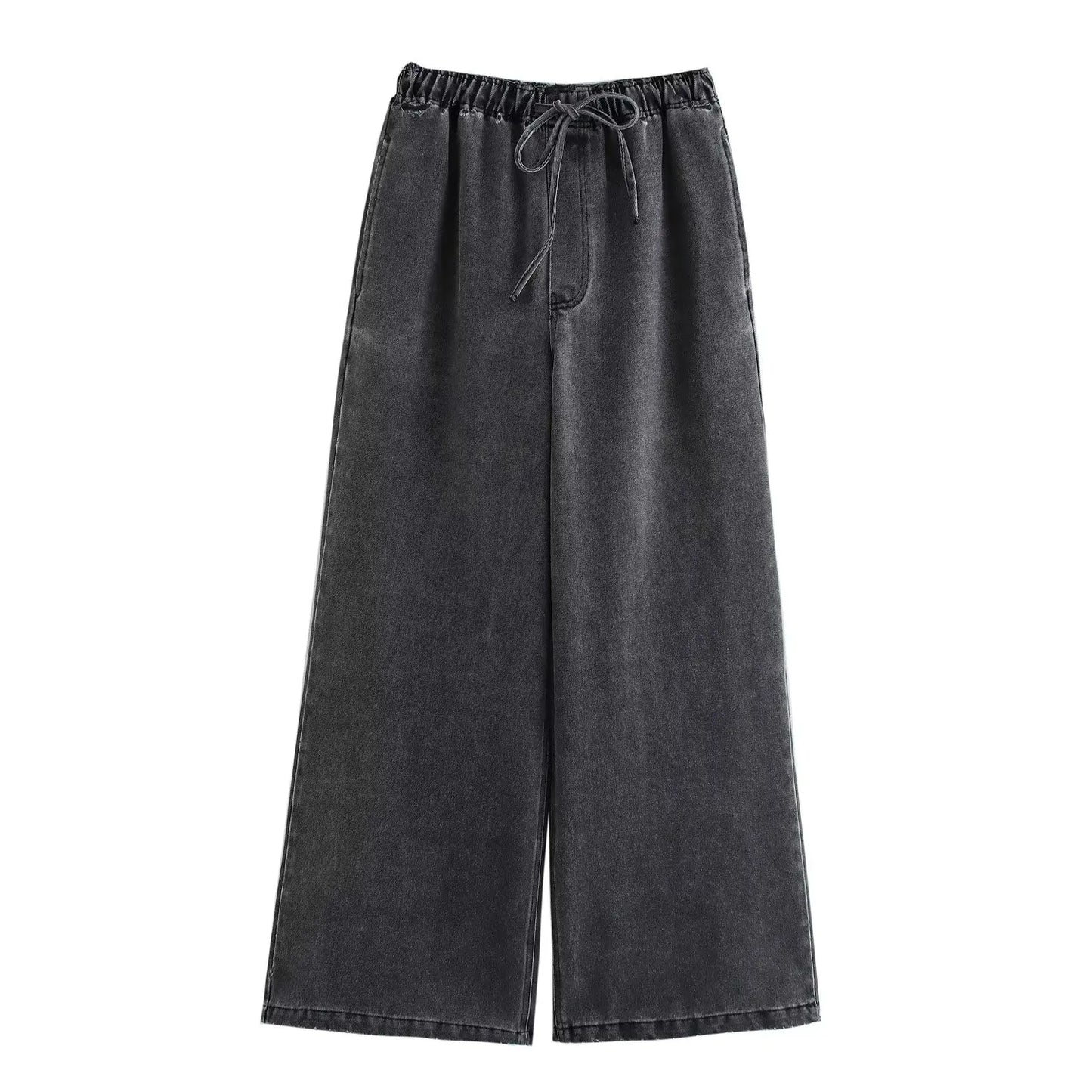 Women's set with turn-down collar and high waist