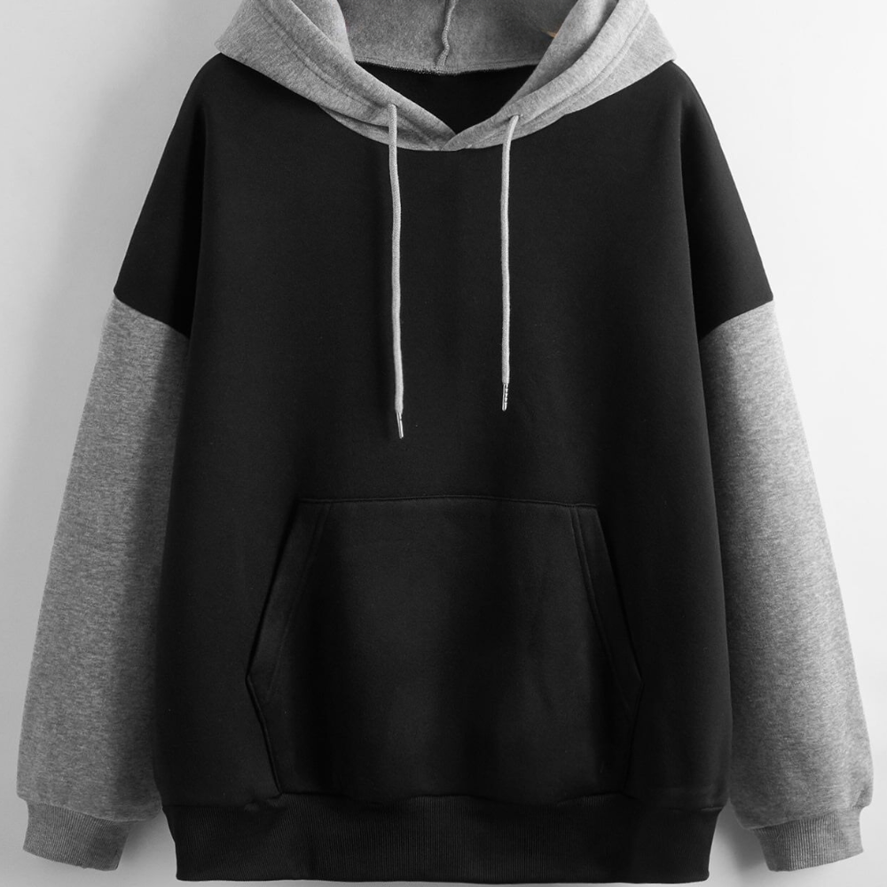 Elegant unisex hooded sweatshirt