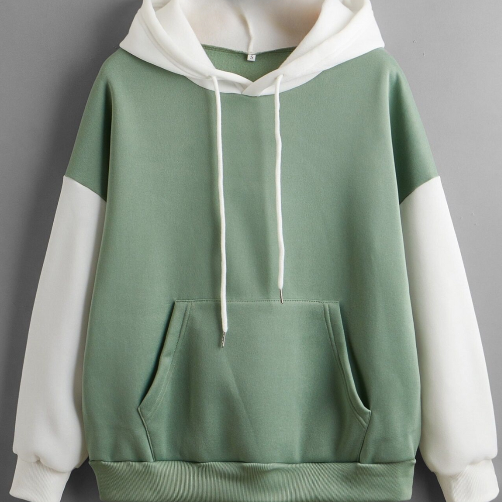 Elegant unisex hooded sweatshirt