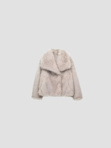 Women's faux fur jacket
