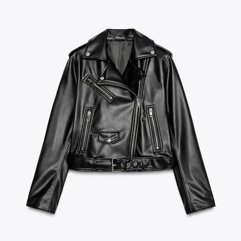 Women's Jacket With Belt