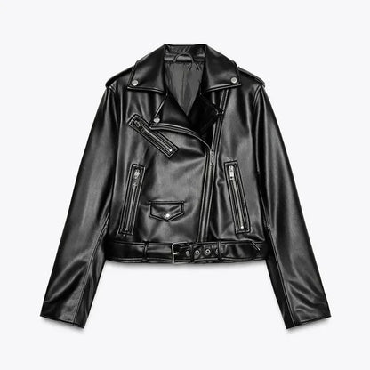 Women's Jacket With Belt