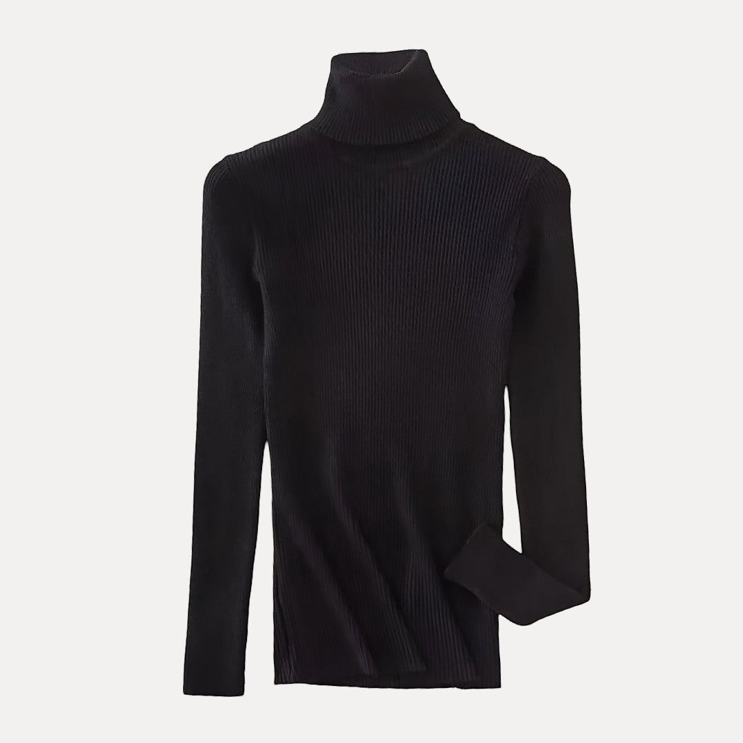 Women's sweater with turtleneck