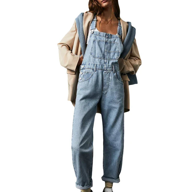 Eva - Denim Overalls
