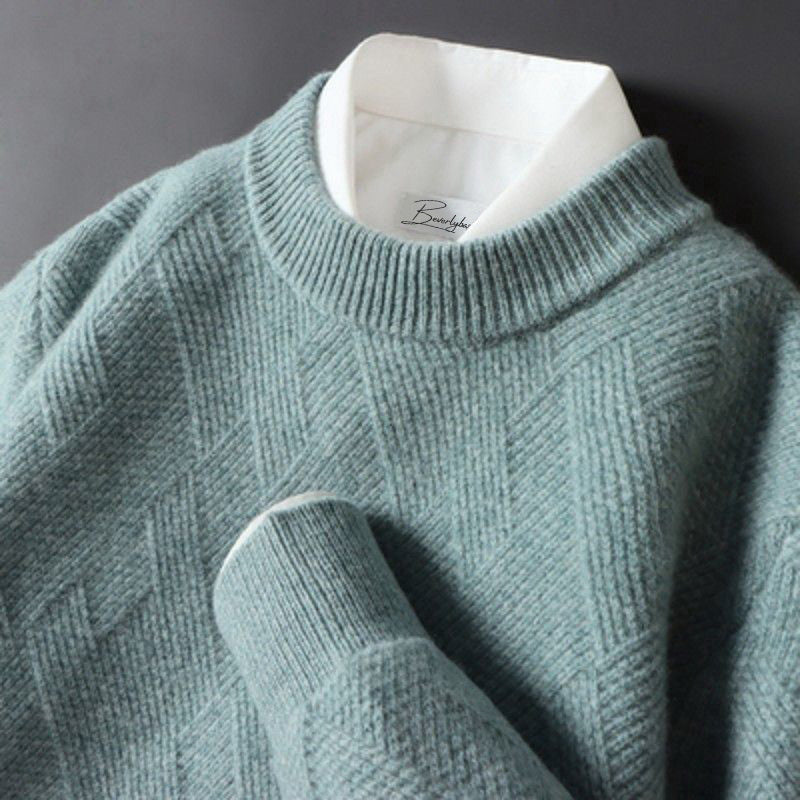 Elegant cashmere sweater for men, in different colors
