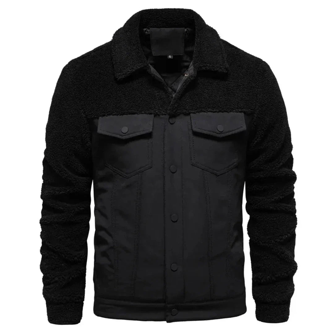David Sherpa Lined Waterproof Jacket For Men All Weather Warmth And Durable Comfort