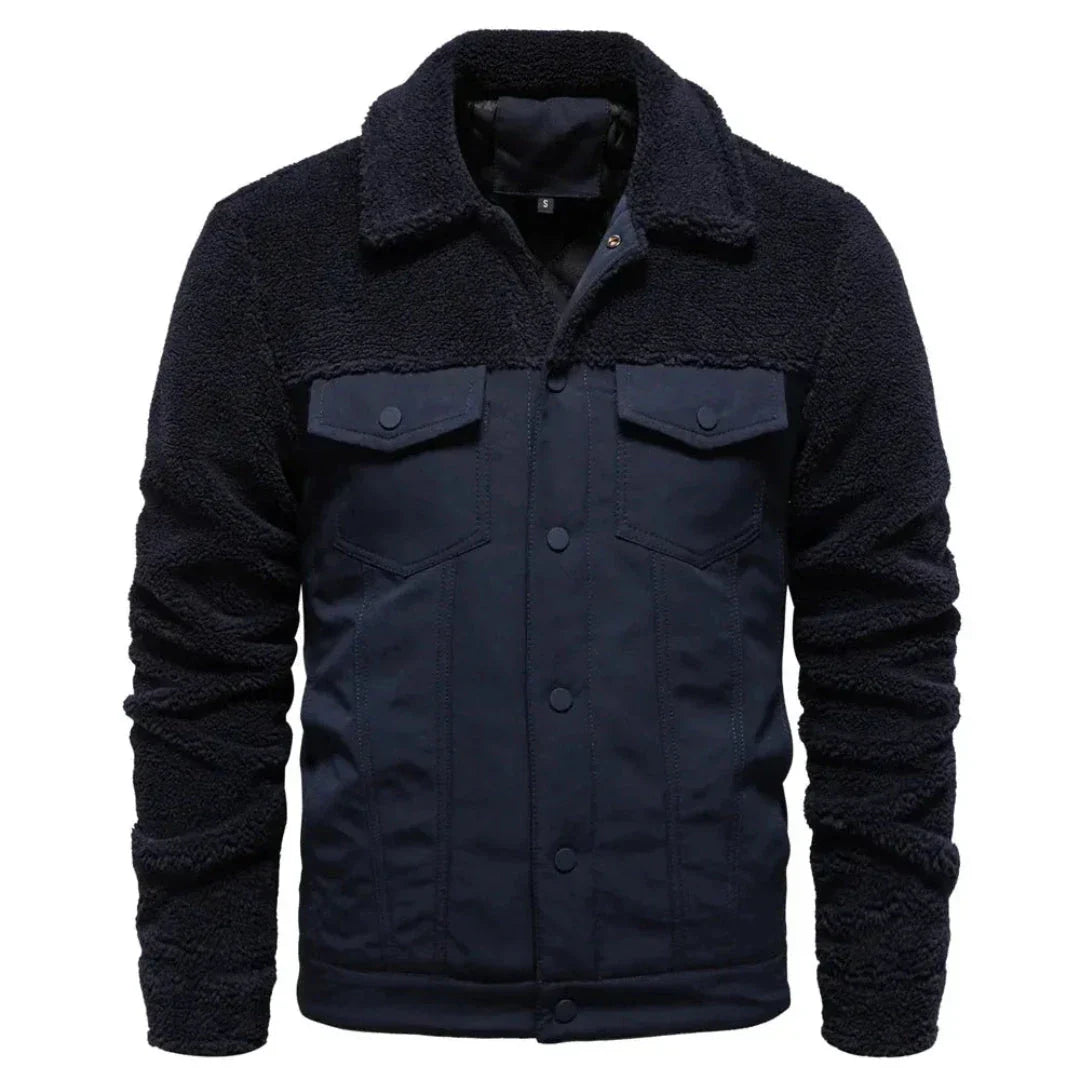 David Sherpa Lined Waterproof Jacket For Men All Weather Warmth And Durable Comfort