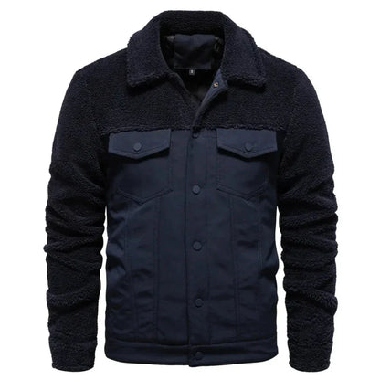 David Sherpa Lined Waterproof Jacket For Men All Weather Warmth And Durable Comfort