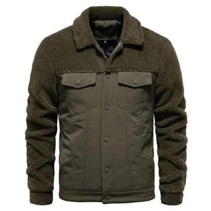 David Sherpa Lined Waterproof Jacket For Men All Weather Warmth And Durable Comfort