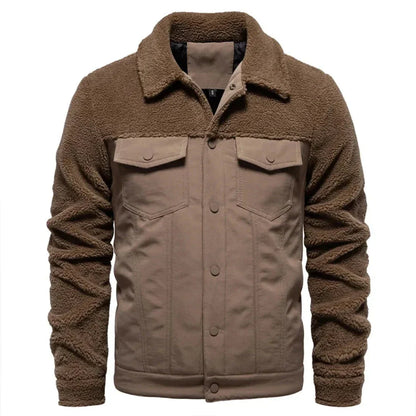 David Sherpa Lined Waterproof Jacket For Men All Weather Warmth And Durable Comfort