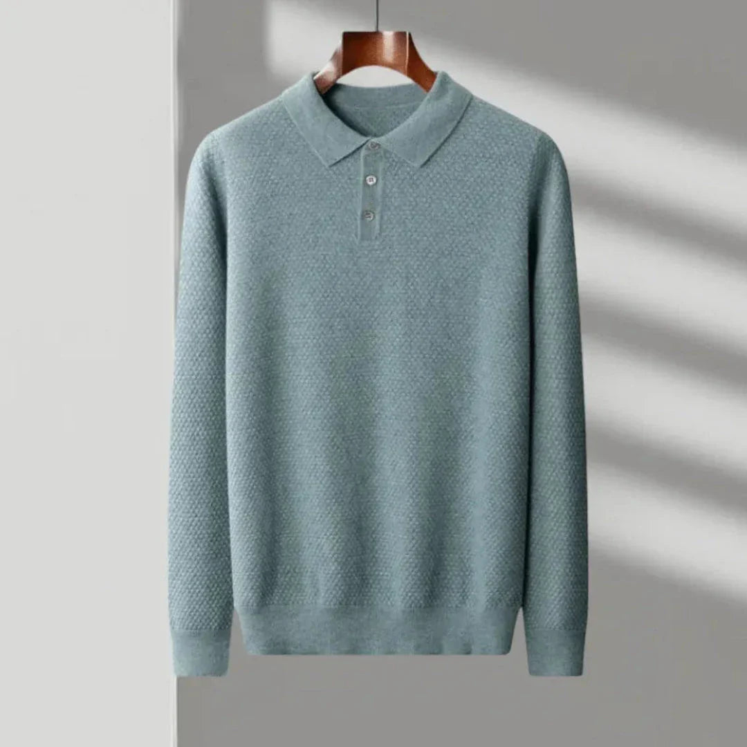 Dawson Cashmere Knit Polo