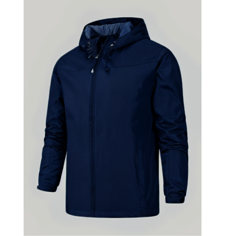 Men's Waterproof Hooded Jacket For All Weather Protection And Everyday Versatility