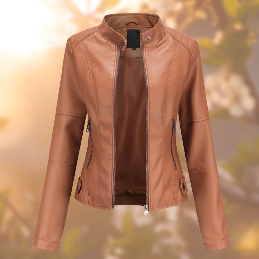 Mila Leather Jacket For Women Luxurious Style Statement Premium Quality Timeless Elegance