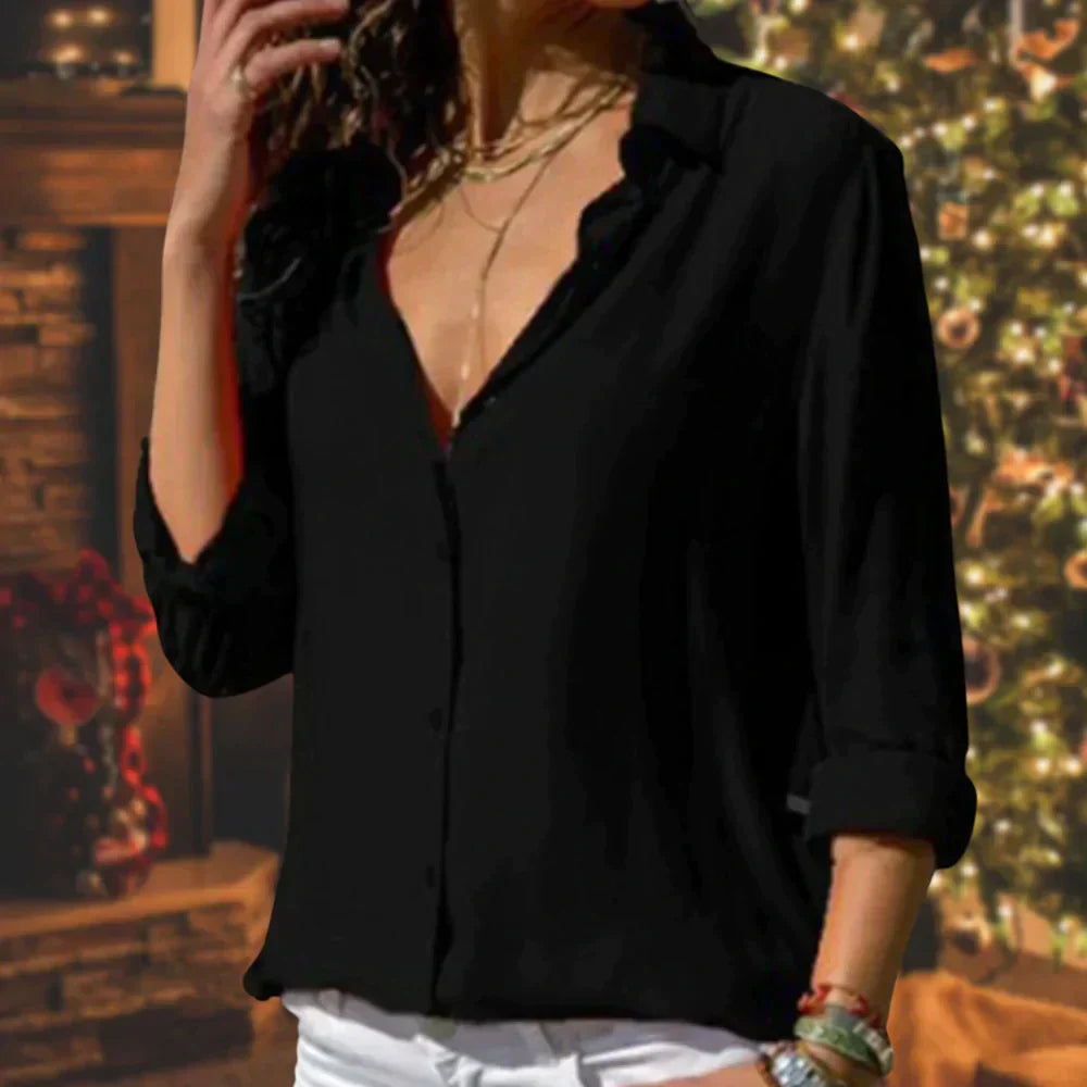 Mia Festive Winter Blouses For Women Superior Quality Comfortable Easy Care Durable Fashionable Holiday Wardrobe