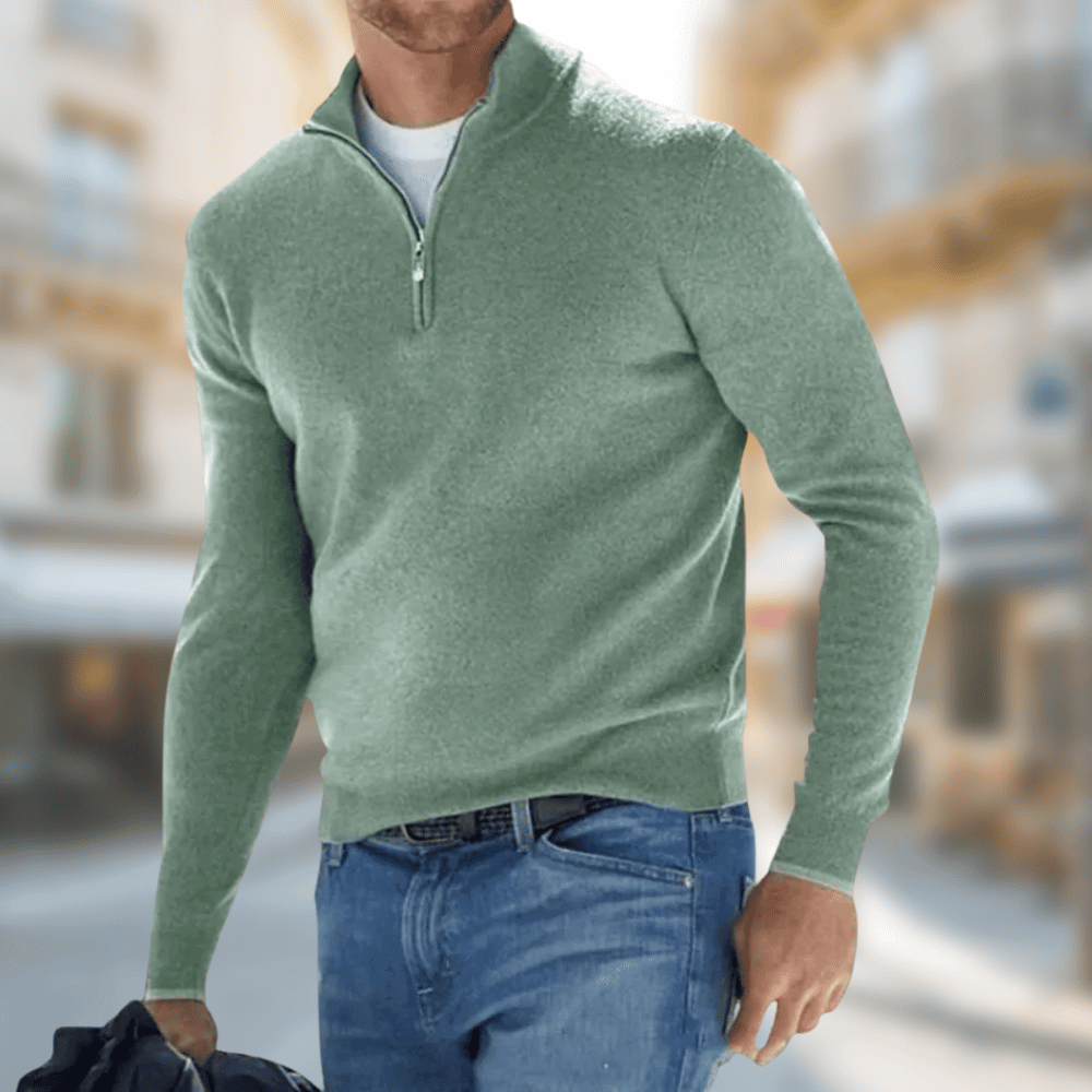 Theo - The comfortable and elegant sweater for the transition