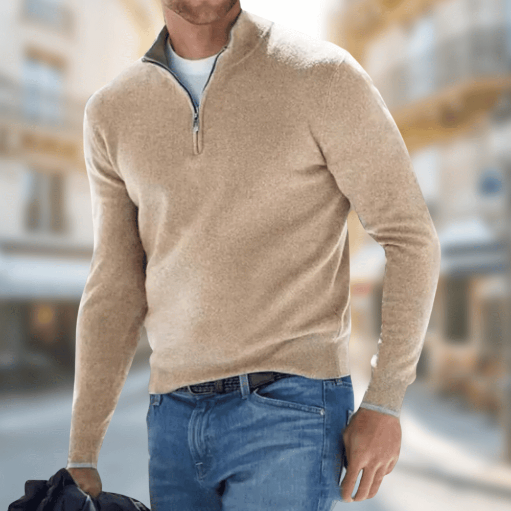 Theo - The comfortable and elegant sweater for the transition
