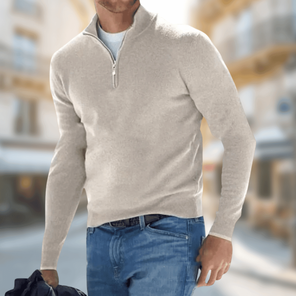 Theo - The comfortable and elegant sweater for the transition