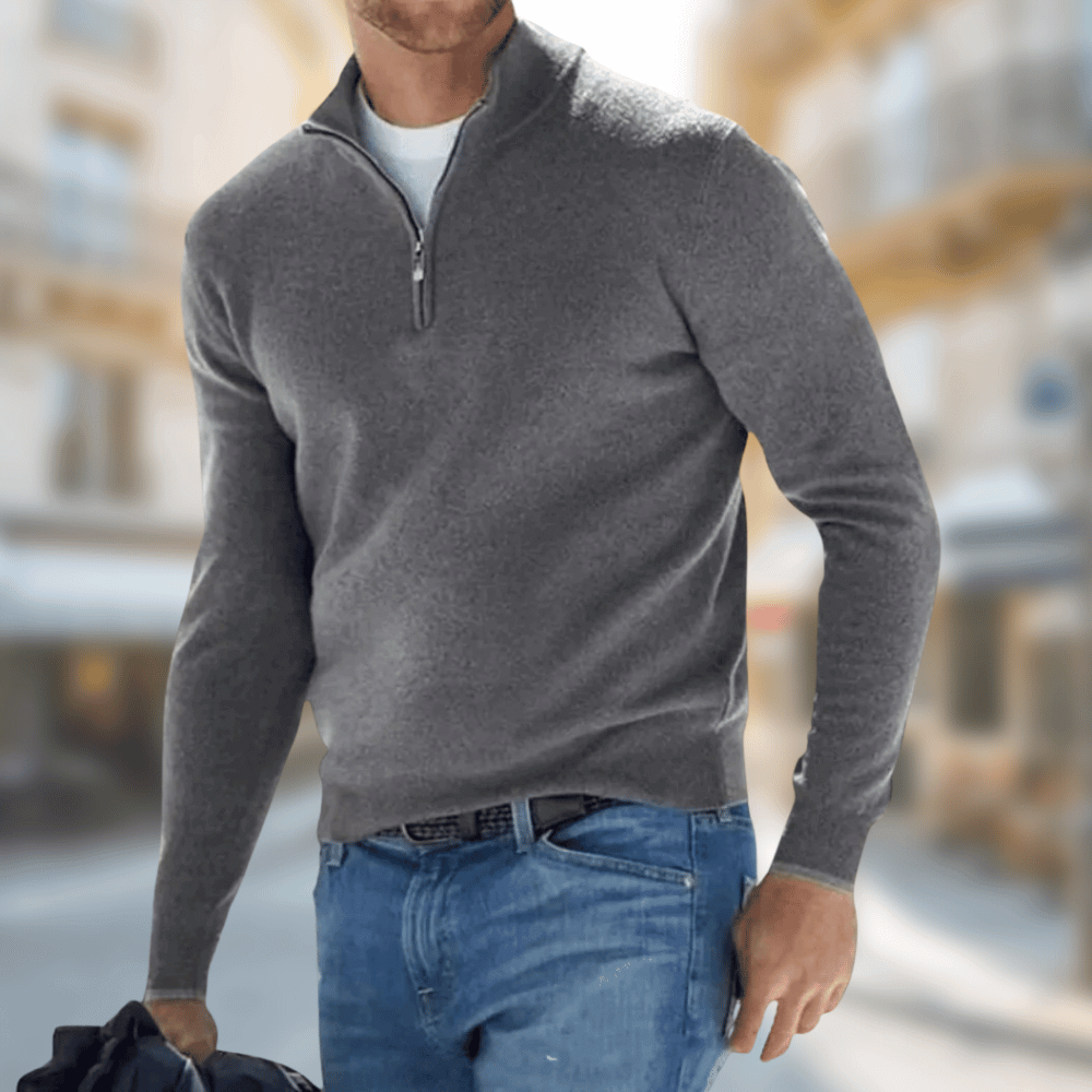 Theo - The comfortable and elegant sweater for the transition