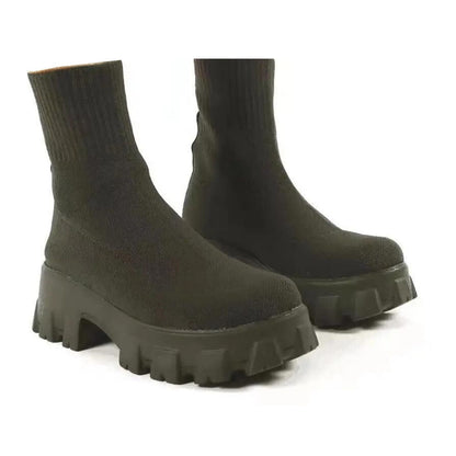 Zoraya | Boots with thick soles