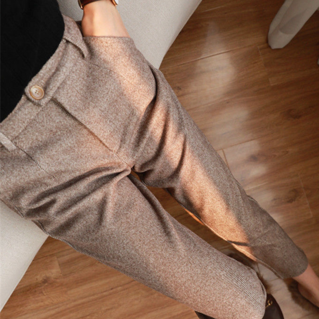 Women's wool pants